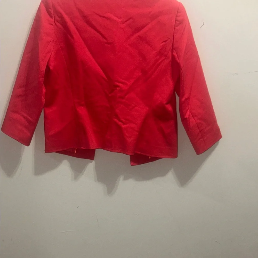 Vince Camuto Vibrant Red Blazer - Picture 9 of 9